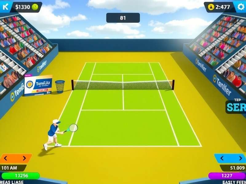 Tennis Blitz Master Game Cover